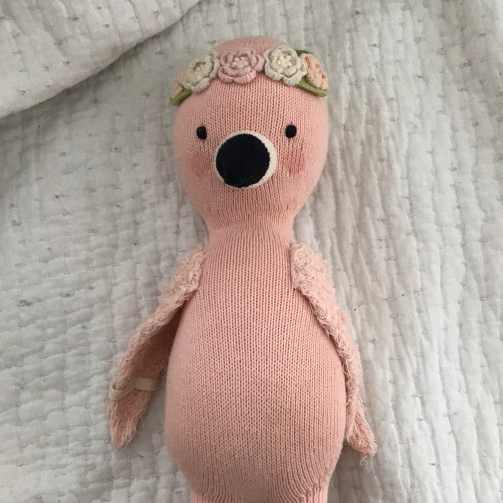 Cuddle and kind flamingo 20in